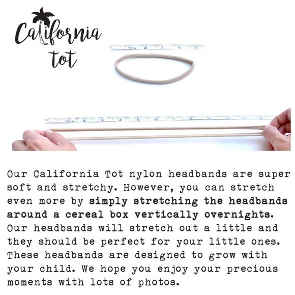 Mixed Holiday Bow Set of 6 in Soft & Super Stretchy Nylon Headband - Picture 2 of 7